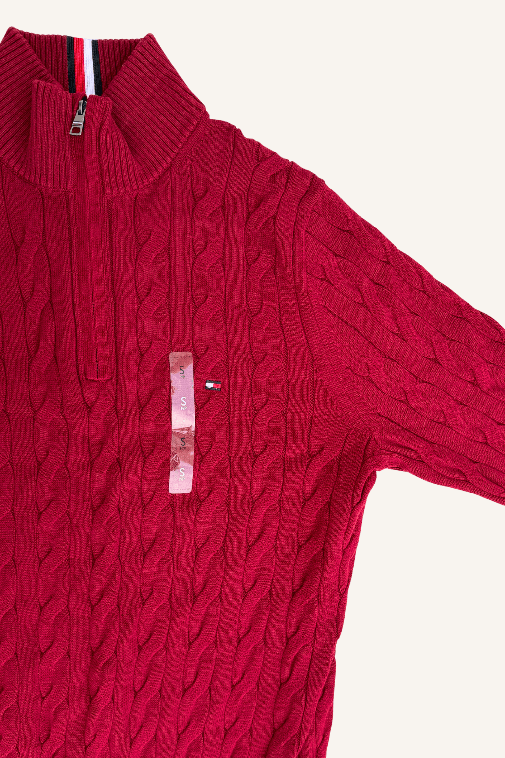 Suéter Tommy Hilfiger Rojo