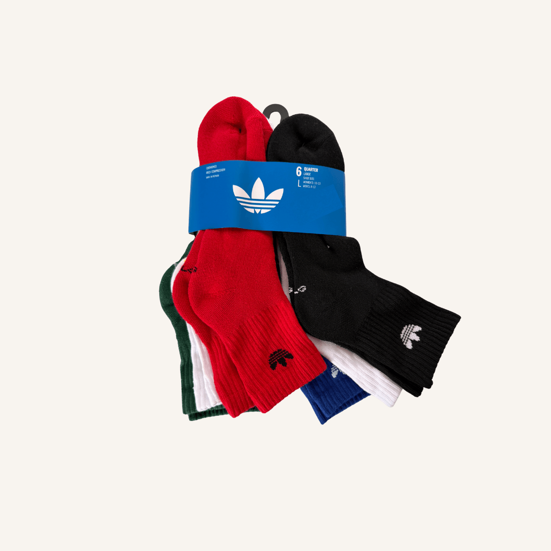 6 Pares de Calcetines Adidas
