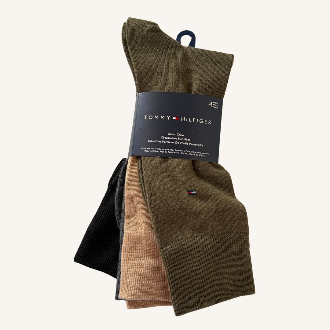 4 pares de calcetas Tommy Hilfiger