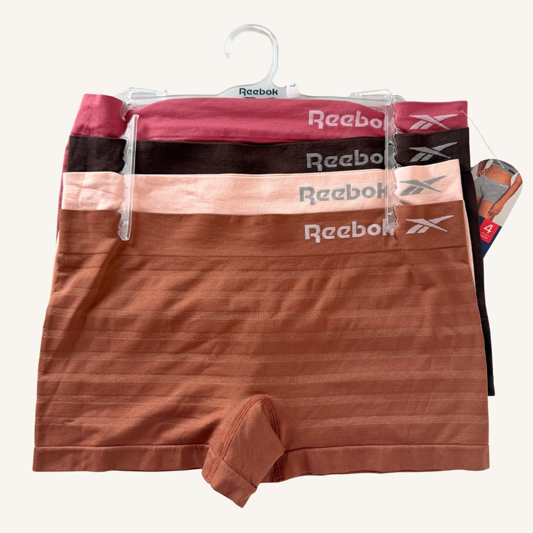 4 pzs. de ropa interior Reebok para dama