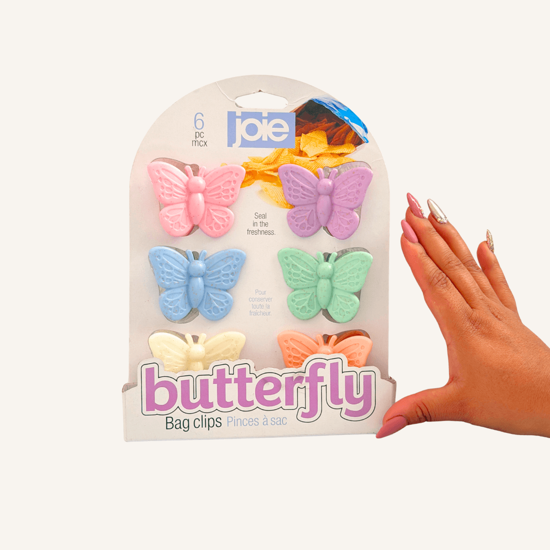 6 Pinzas de Mariposa
