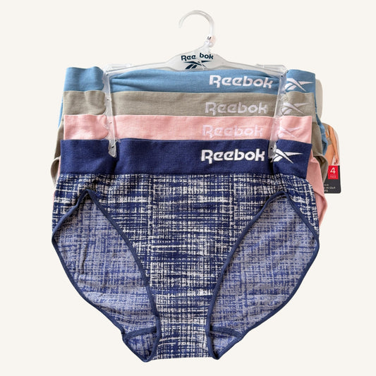 4 pzs. de ropa interior Reebok para dama