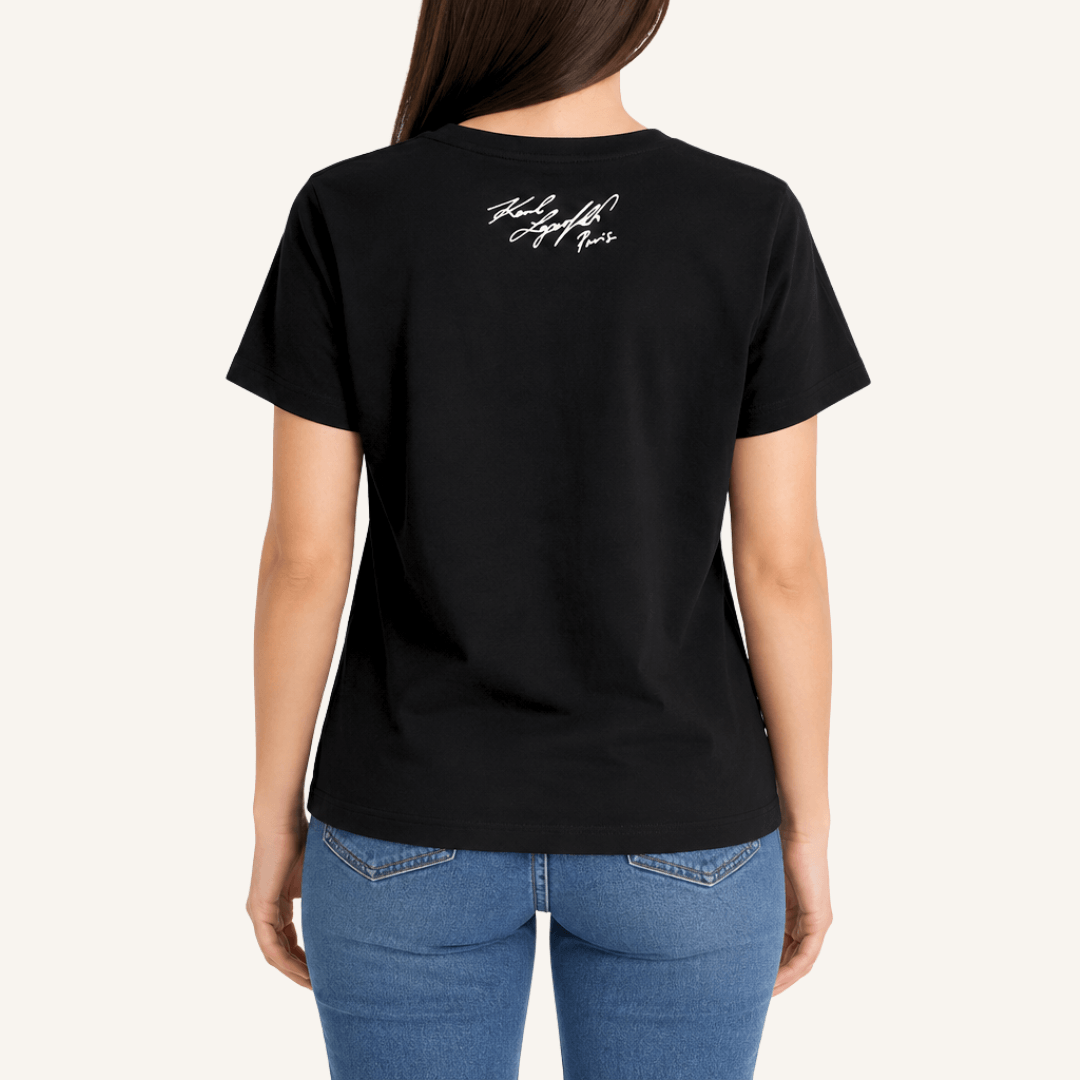 Playera Karl Lagerfeld Negra