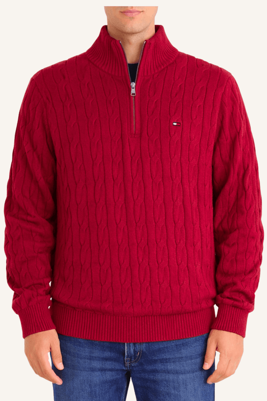 Suéter Tommy Hilfiger Rojo