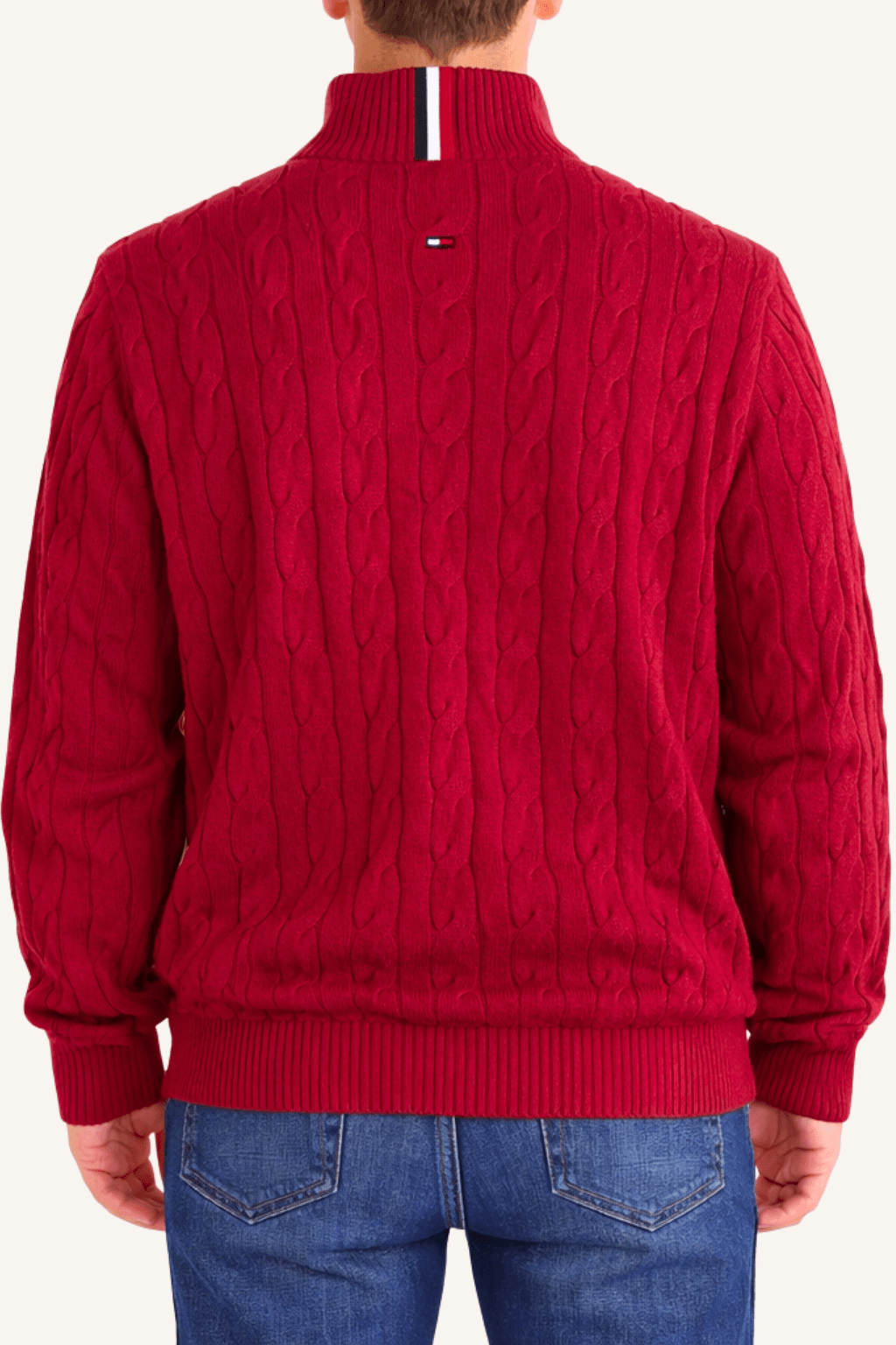 Suéter Tommy Hilfiger Rojo