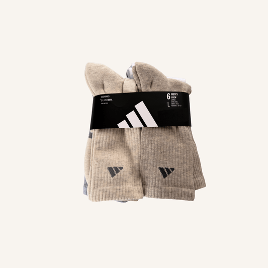6 Pares de Calcetas Adidas