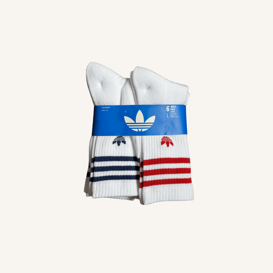 6 Pares de Calcetas Adidas