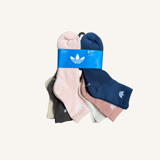 6 Pares de Calcetines Adidas