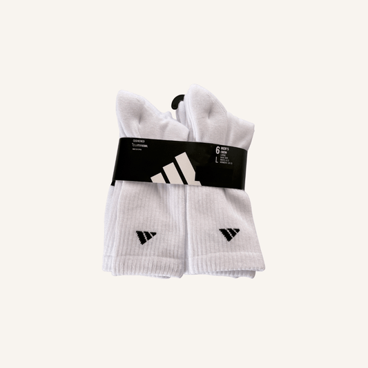 6 Pares de Calcetas Adidas