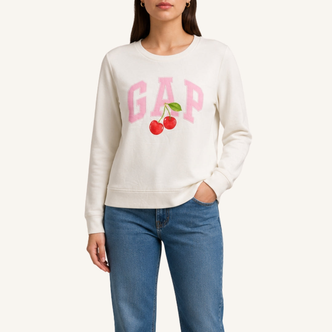 Sudadera GAP con cerezas