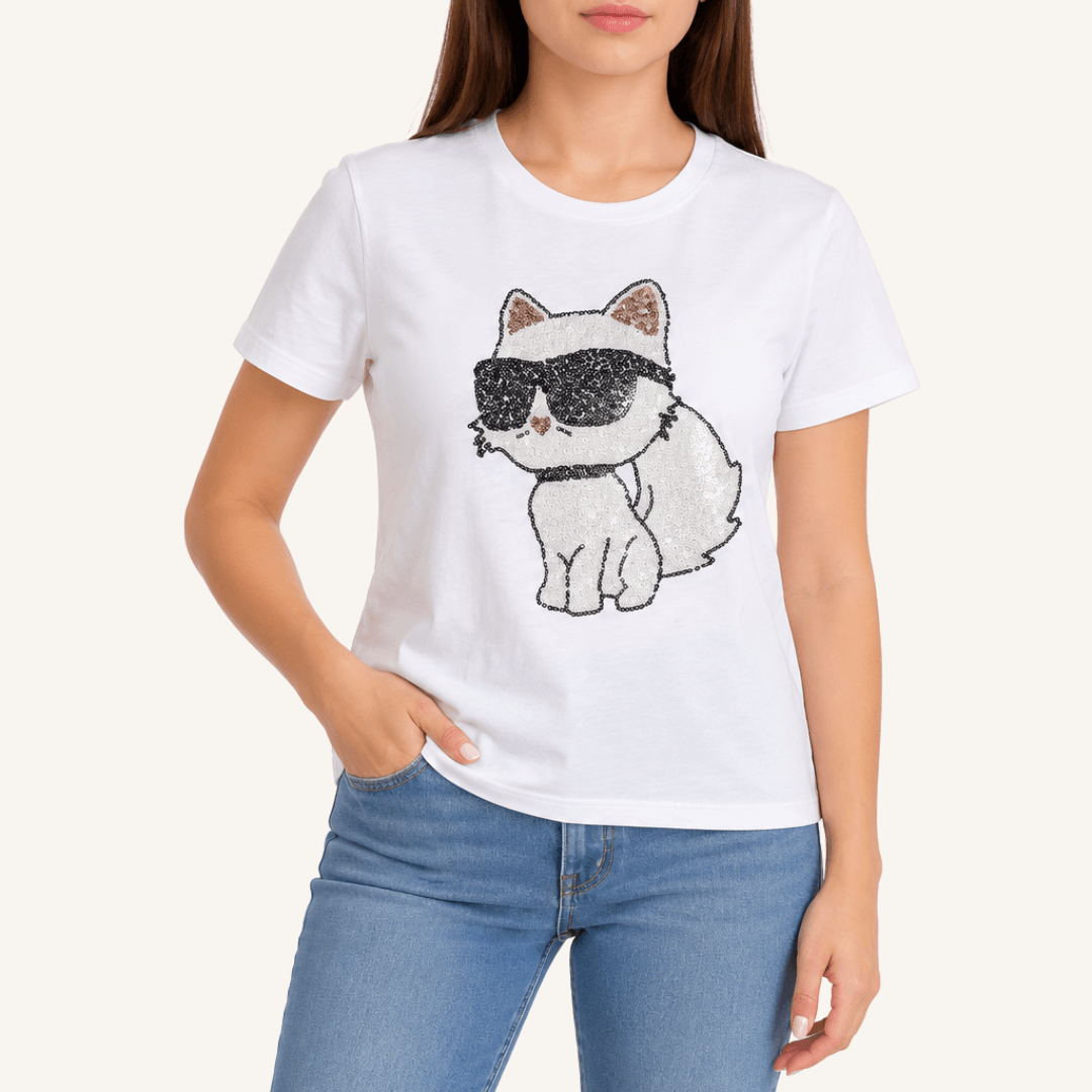 Playera Karl Lagerfeld Blanca