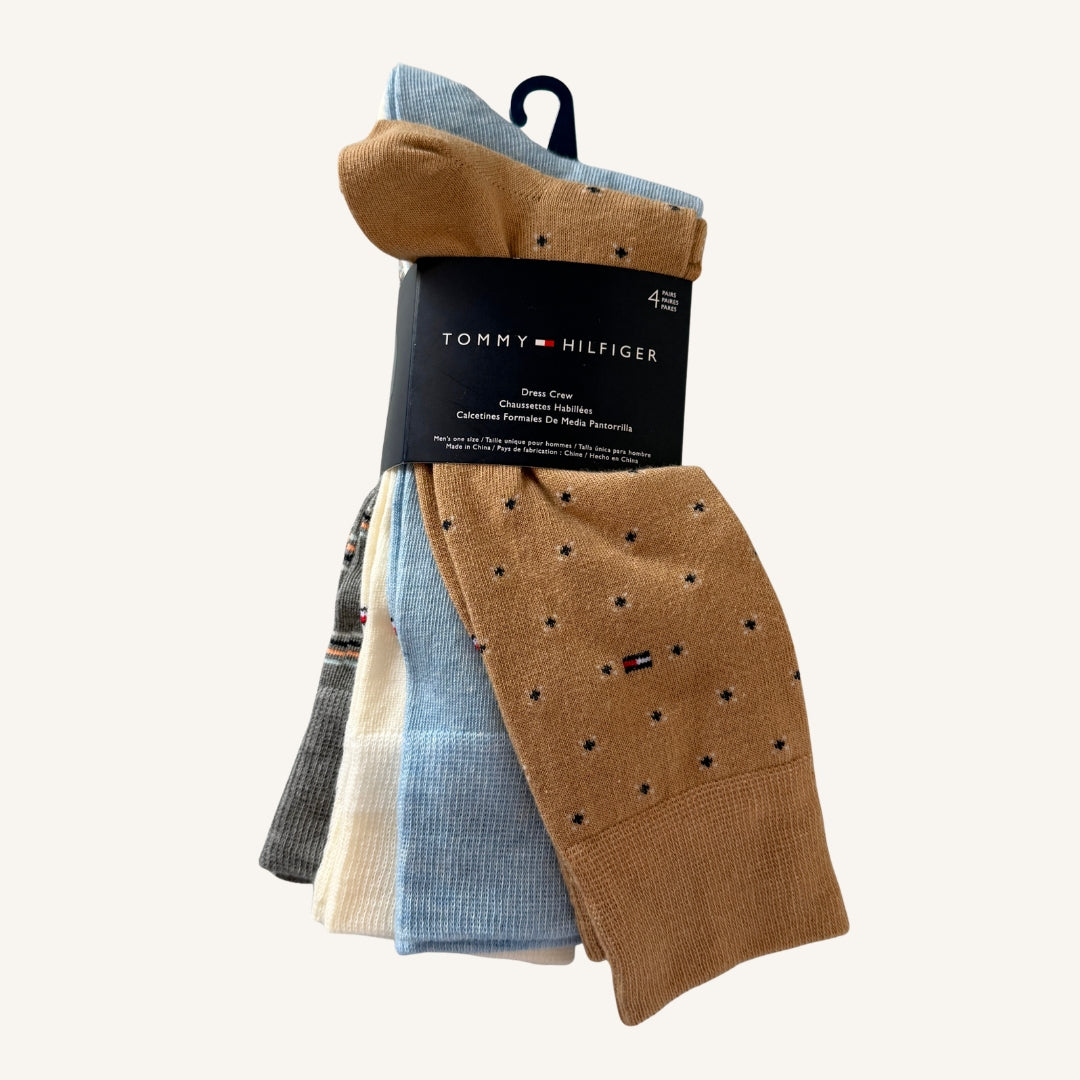 4 pares de calcetas Tommy Hilfiger