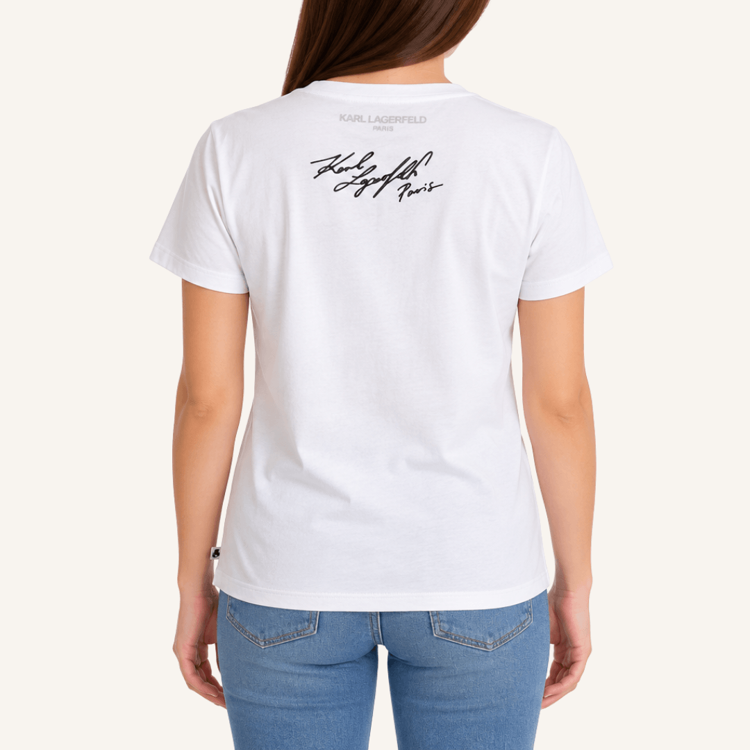 Playera Karl Lagerfeld Blanca